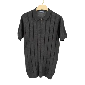 Solid Knit Polo Shirts
