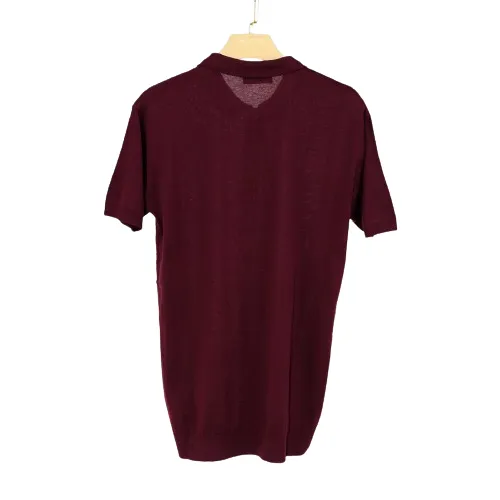 Solid Knit Polo Shirts