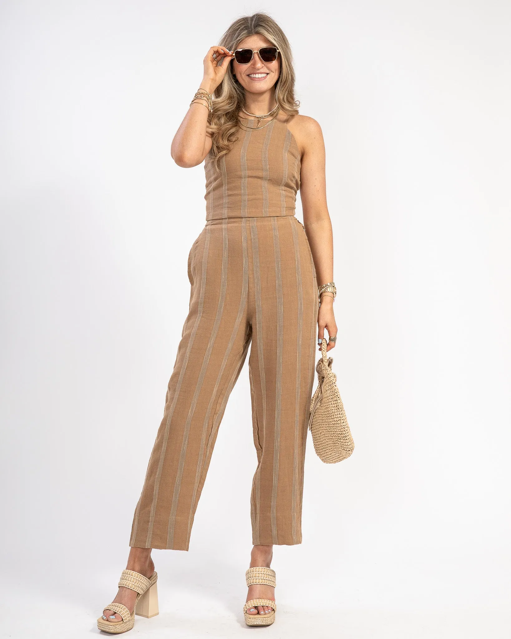 St. Tropez Tank: Straw