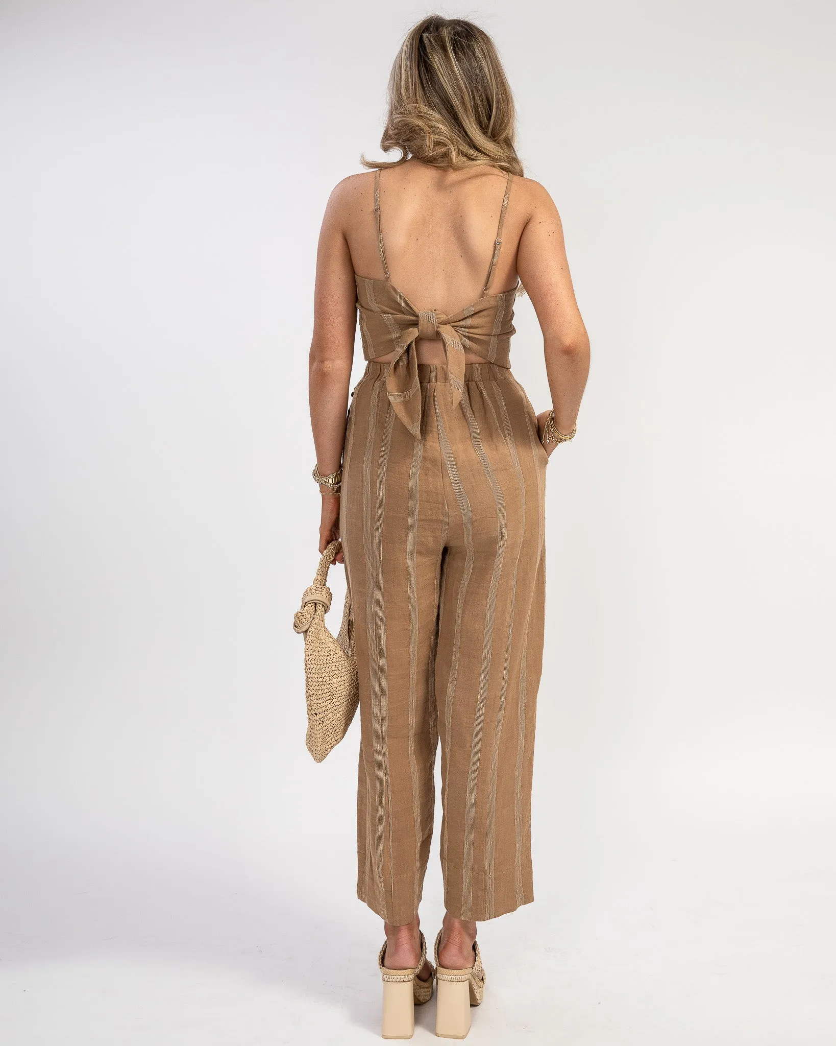 St. Tropez Tank: Straw