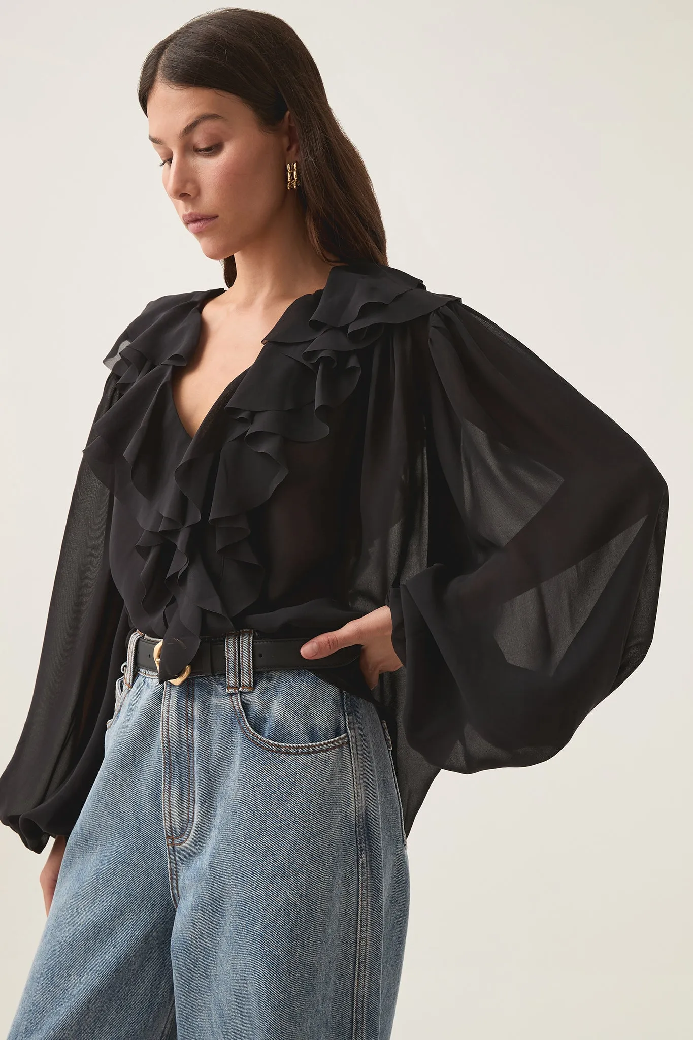 Tabitha Pom Pom Blouse