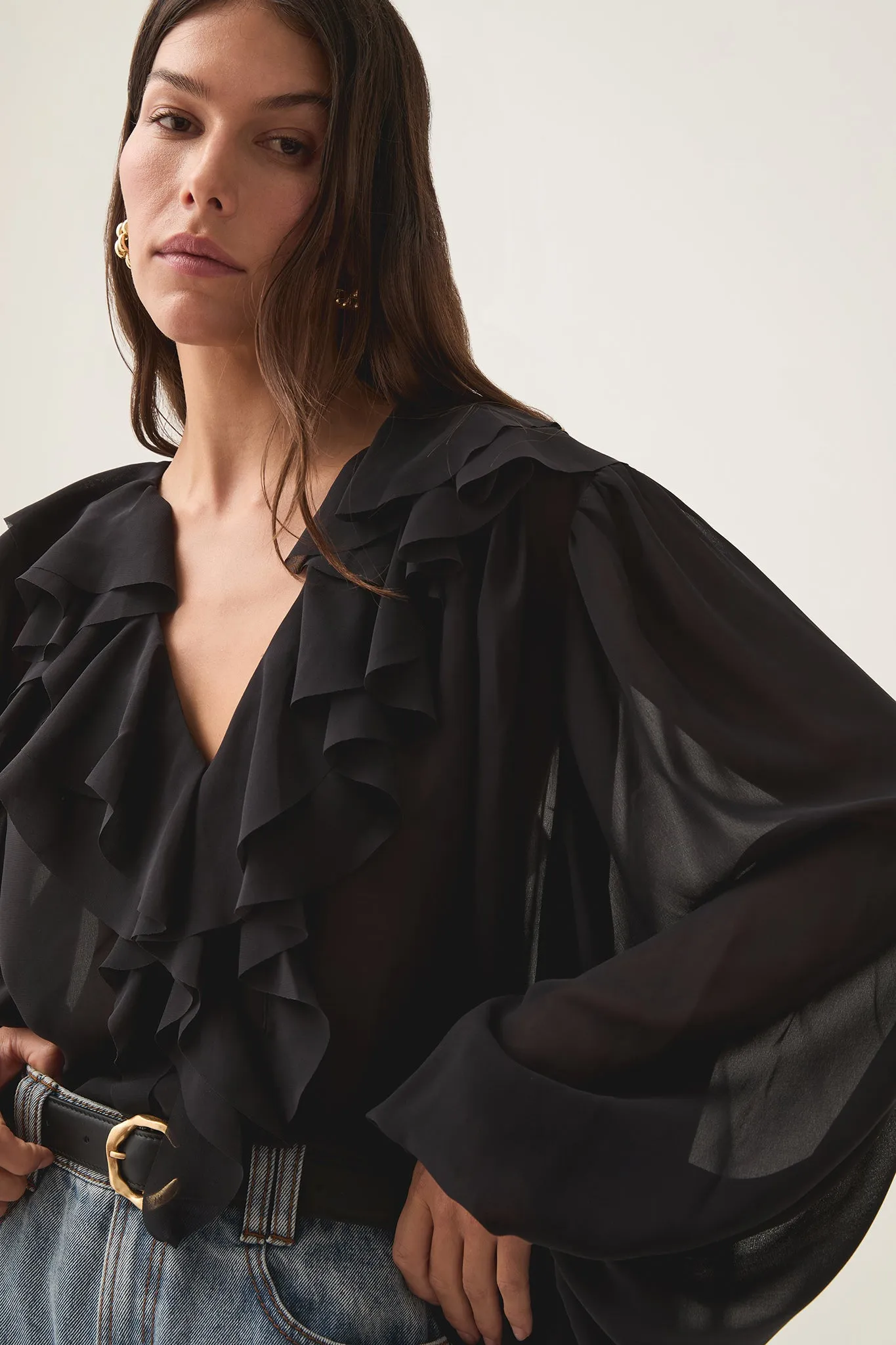 Tabitha Pom Pom Blouse