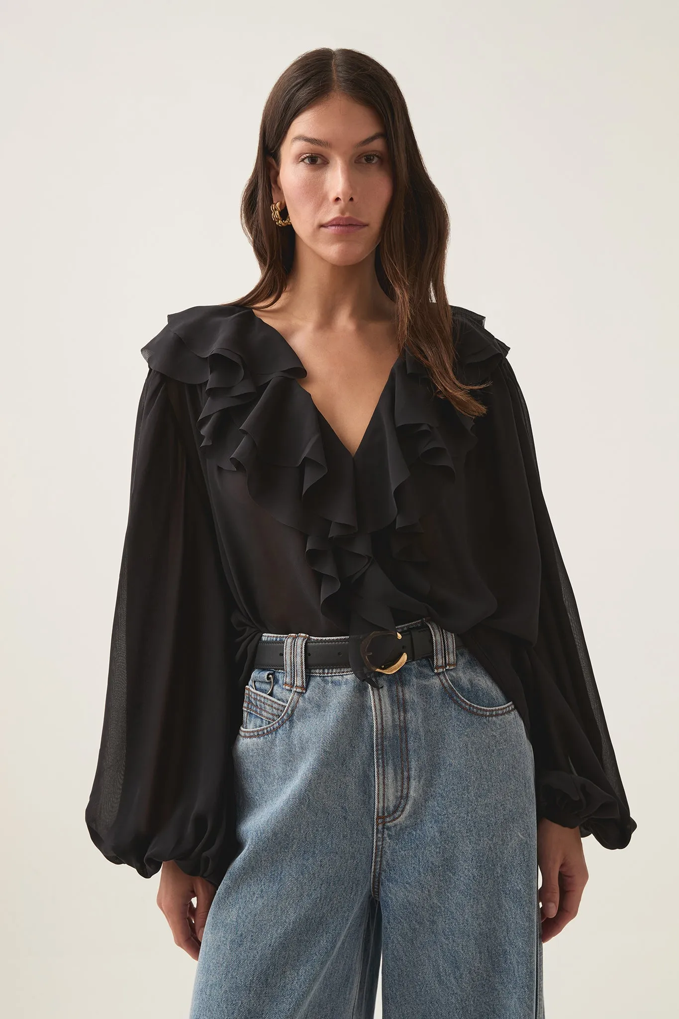 Tabitha Pom Pom Blouse
