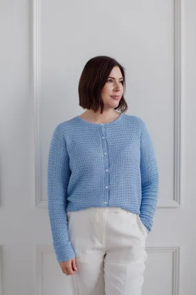 The Yael Cardigan | Soft Blue