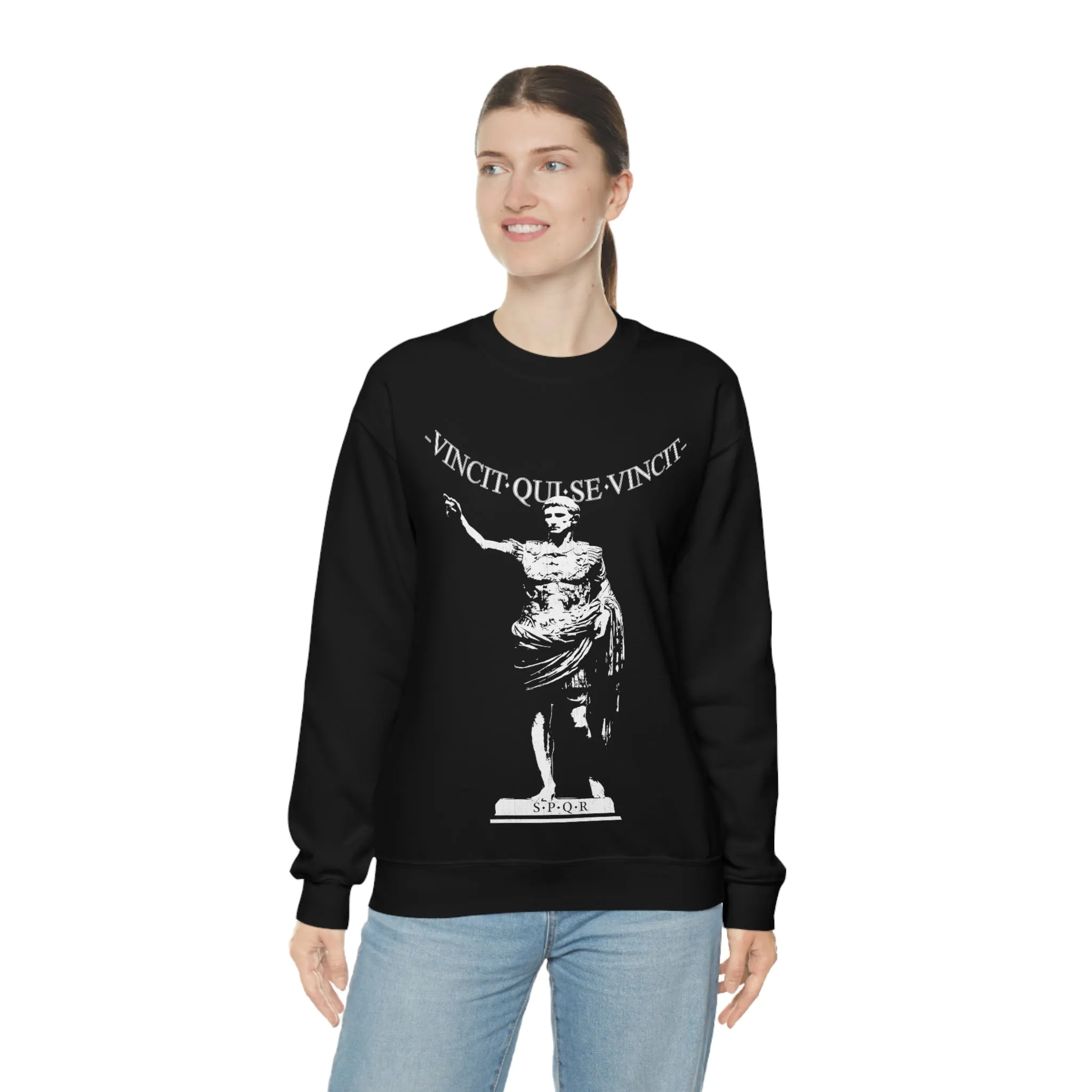 Vincit Qui Se Vincit - Emperor Caesar | S.P.Q.R. Sweatshirt