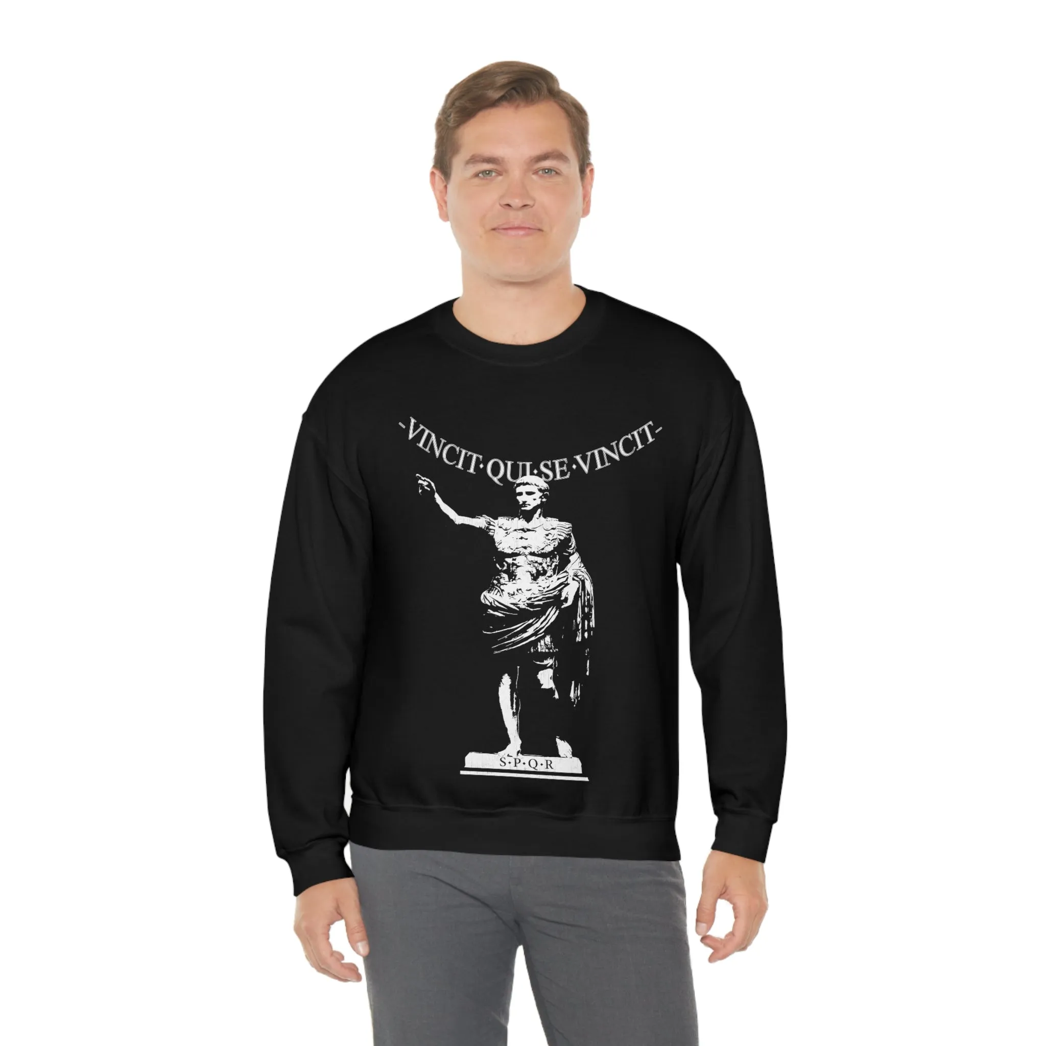 Vincit Qui Se Vincit - Emperor Caesar | S.P.Q.R. Sweatshirt