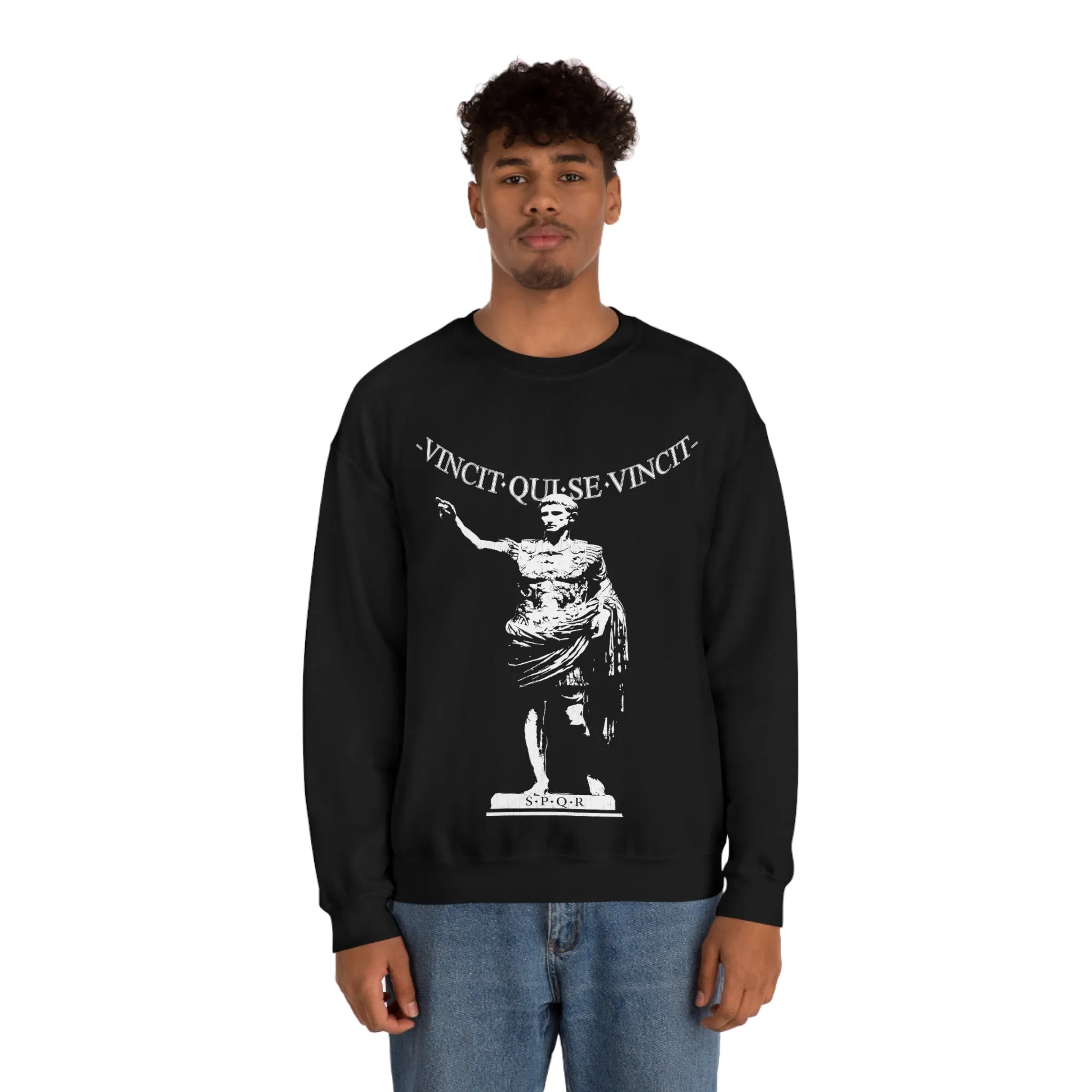 Vincit Qui Se Vincit - Emperor Caesar | S.P.Q.R. Sweatshirt
