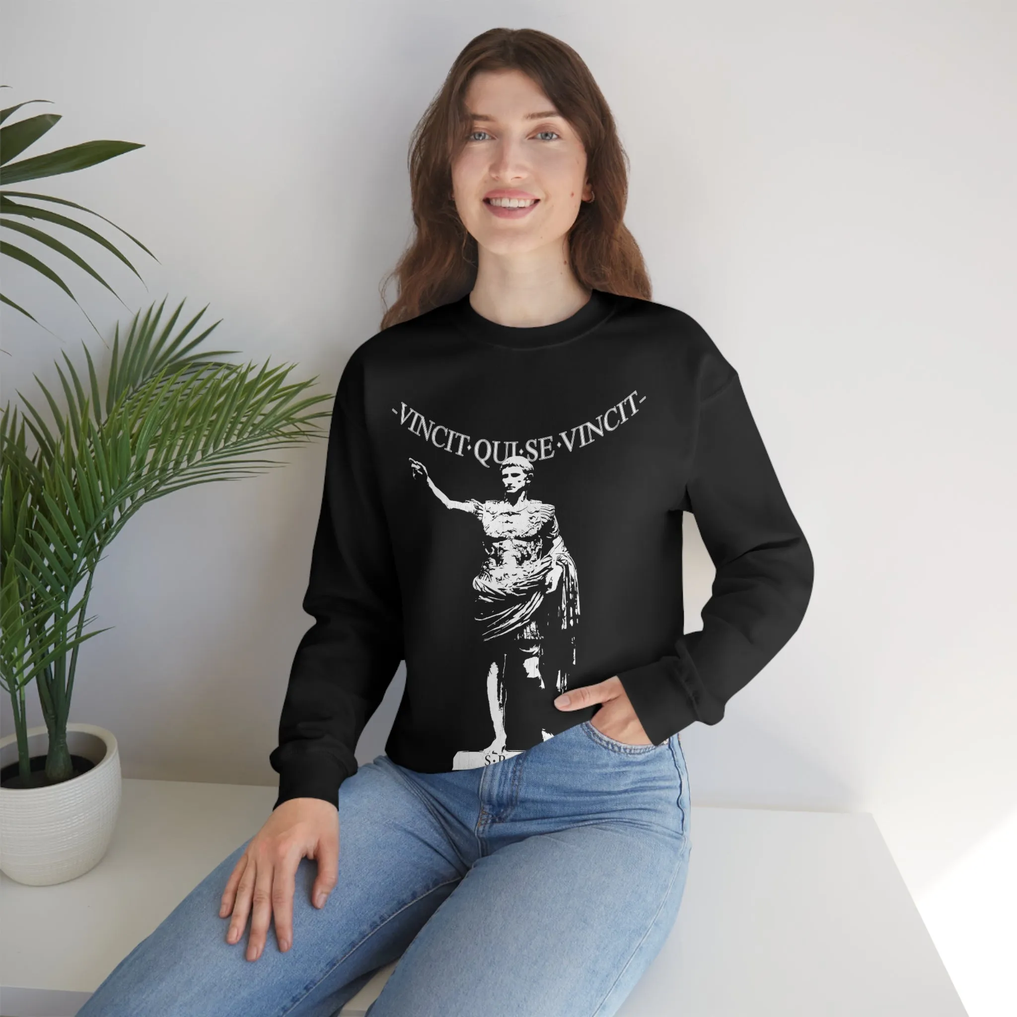 Vincit Qui Se Vincit - Emperor Caesar | S.P.Q.R. Sweatshirt