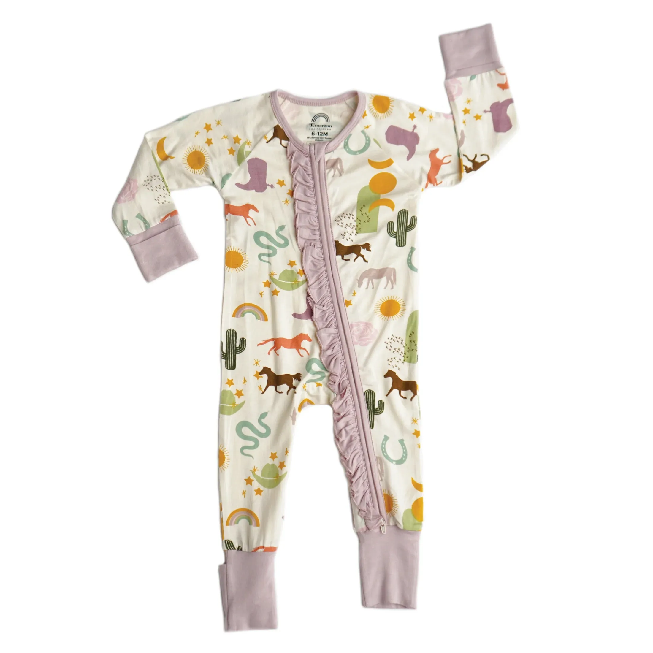 Wild and Free Bamboo Double Zip Pajamas